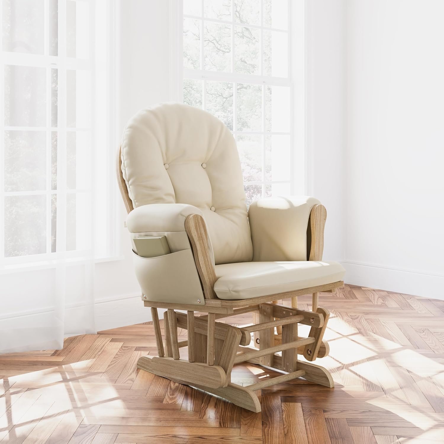Nursery Glider and Ottoman - Image 2