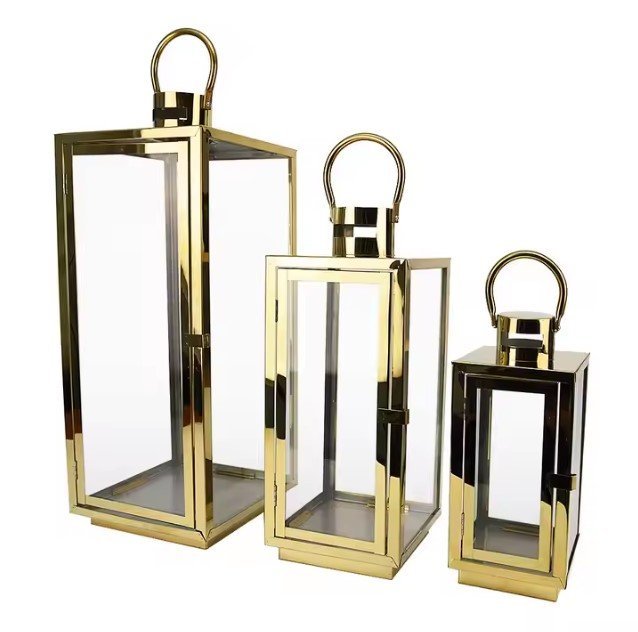 Decorative Stainless Steel Metal Lanterns